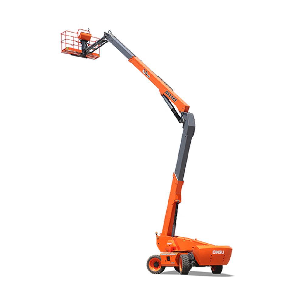 An Elevated Platform Services boom lift for sale in New Zealand