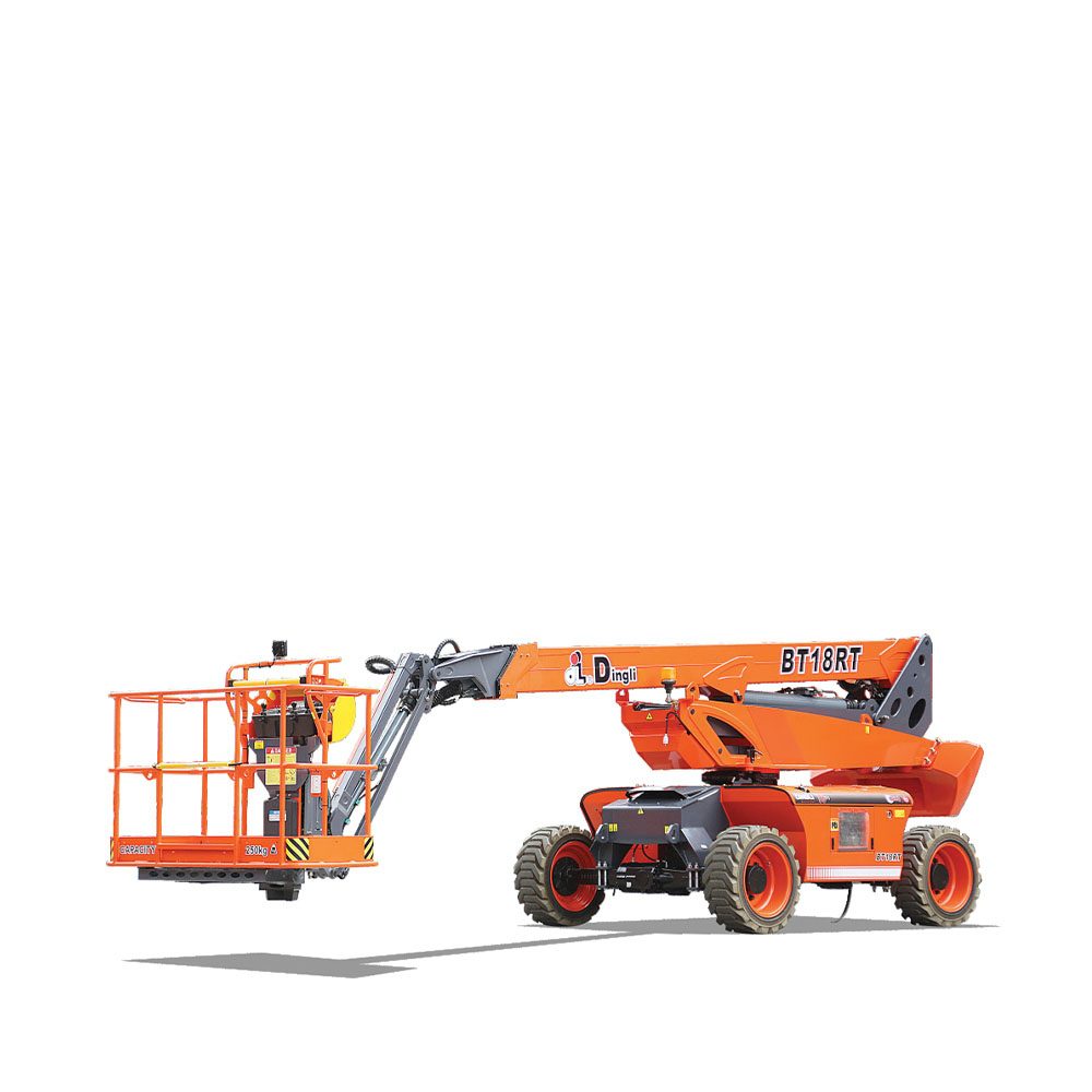 An elevated work platform boom lift for sale in New Zealand